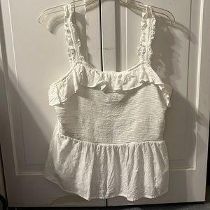 Old Navy peplum tank top
